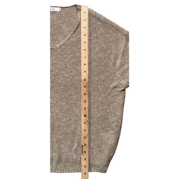 Mod Ref Waffle Knit Lightweight Gold Sweater Small - Picture 2 of 6